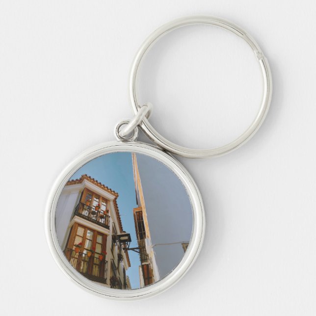 Marbella Cityscape  Key Ring (Front)