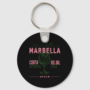 Marbella Life Is Better In Costa Del Sol Andalusia Key Ring
