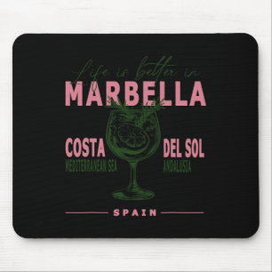 Marbella Life Is Better In Costa Del Sol Andalusia Mouse Mat