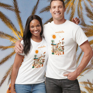 Marbella spain holiday mediterranean  T-Shirt