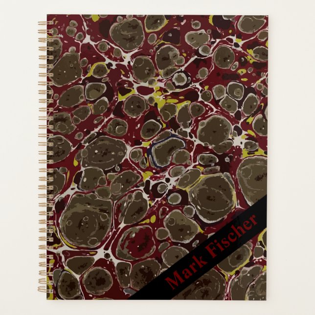 Marble Abstract Planner (Front)