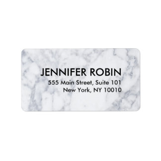 Marble Address Label