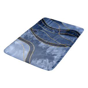 Marble Agate Gold Glam 10 Bath Mat