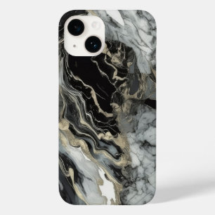 Marble Agate Inspired Luxury Texture Case-Mate iPhone 14 Case