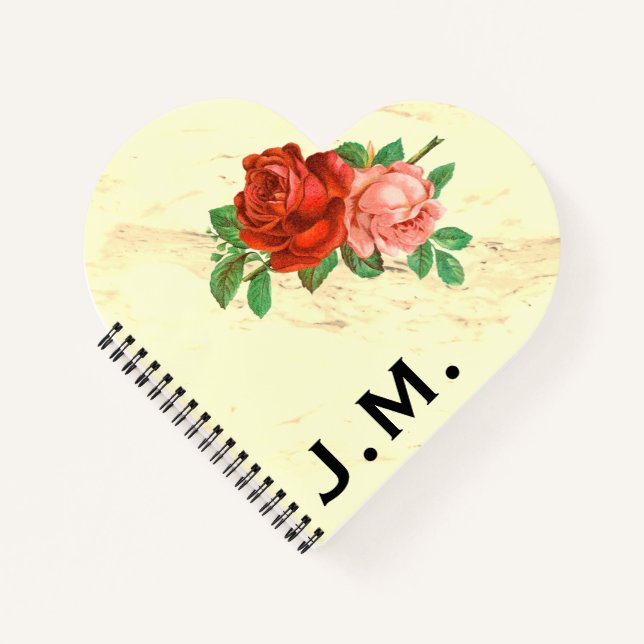 Marble and Roses Notebook (Front)