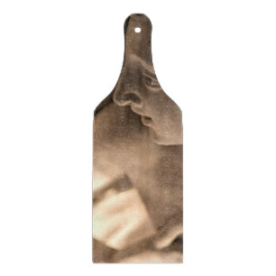 Marble Angel Sculpture Art Print Cutting Board