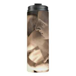 Marble Angel Sculpture Art Print Thermal Tumbler