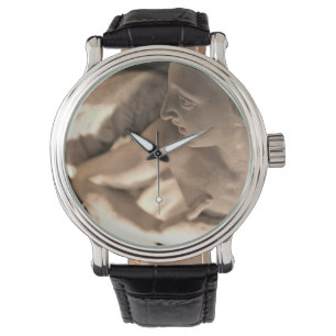 Marble Angel Sculpture Art Print Watch