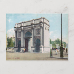 Marble Arch London Vintage Postcard