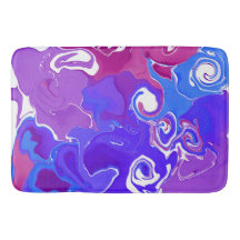Marble Art bathroom mat & rug.