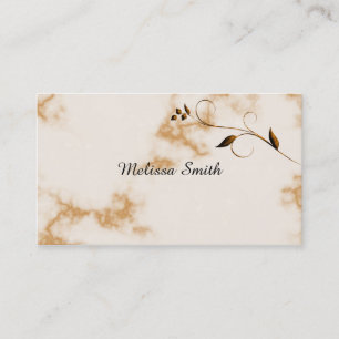 Marble background business card