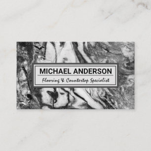 Marble Background Business Card