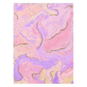 Marble background - pink & purple  tablecloth