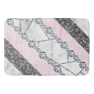 Marble Beach Towel Bath Mat