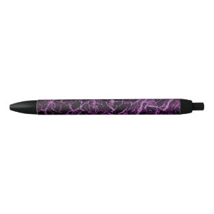 Marble Black Ink Pen