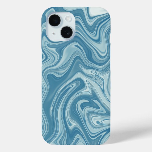 Marble blue  Case-Mate iPhone case (Back)