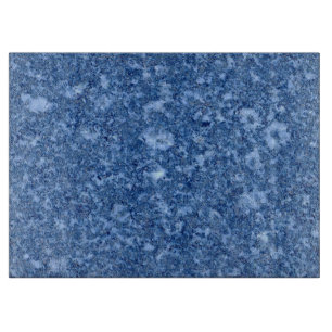 MARBLE BLUE CUTTING BOARD