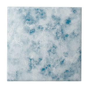 Marble Blue Texture Background Tile