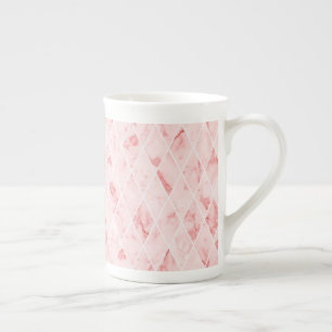 marble bone china mug