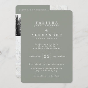 MARBLE BOXES WEDDING INVITATION
