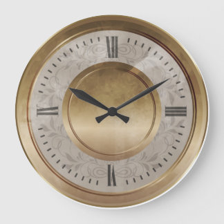 Marble Brass Clock