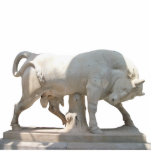 Marble Bull  on a high pedestal scalpure Standing Photo Sculpture<br><div class="desc">Marble Bull on a high pedestal. Impressive is the copy of the marble bull that has been erected in the burial grounds of Dionysios by Kollytos and dates from 345 to 338 BC.</div>