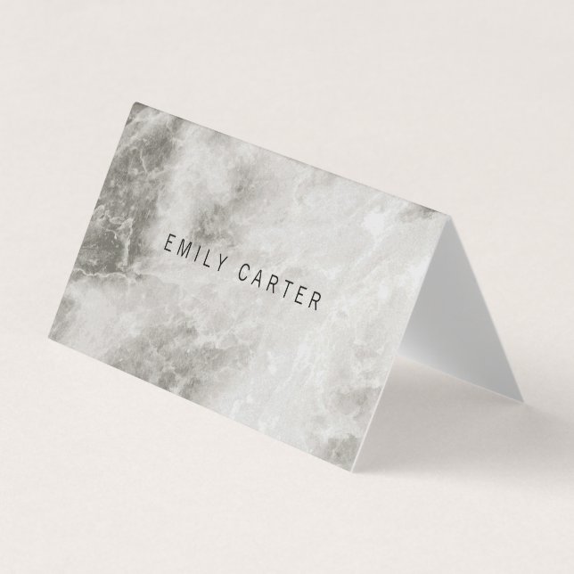 Marble Business Card (Front)