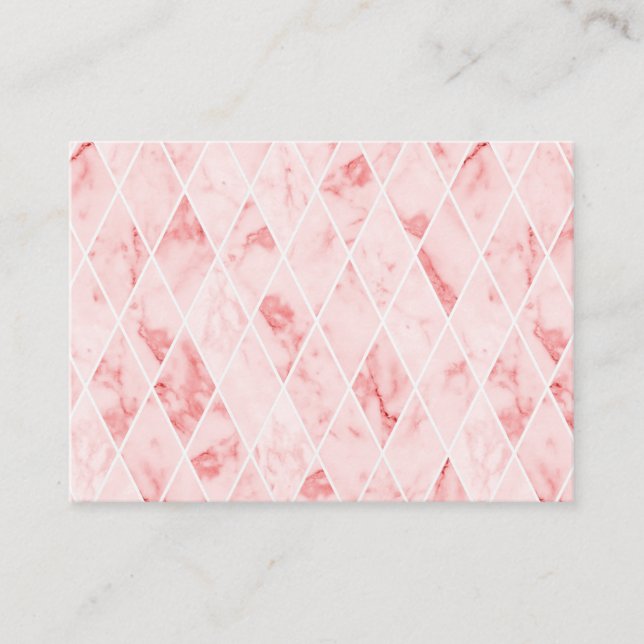 marble business card (Front)