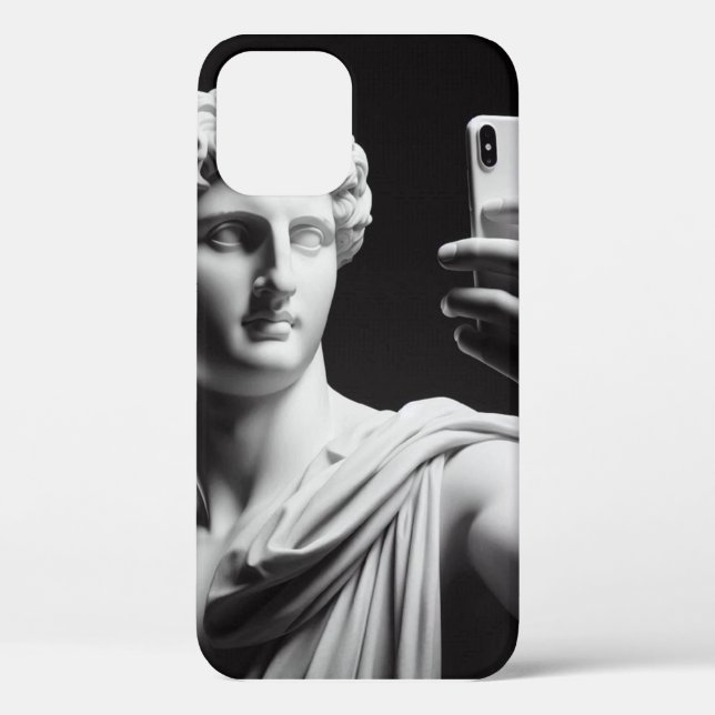 Marble bust Case-Mate iPhone case (Back)
