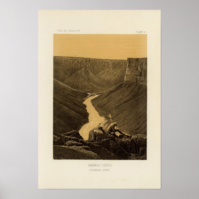 Marble Canon, Colorado River Poster (Front)