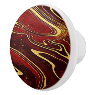 Marble Ceramic Knob