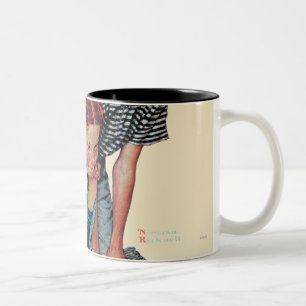 Marble Champion Two-Tone Coffee Mug