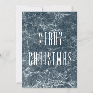 marble christmas card