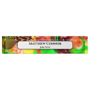 Marble Classy Modern Personalised Nameplate