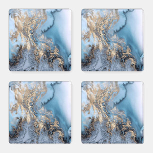 Marble Coaster Set