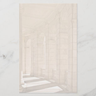 Marble Columns Stationery