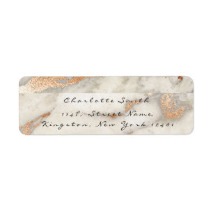 Marble Copper Copper Rose Black Grey RSVP