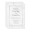 Marble Deluxe Modern Wedding Invitation MAR
