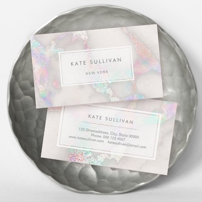 marble design business card (Creator Uploaded)