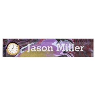 Marble Desk Name Plate