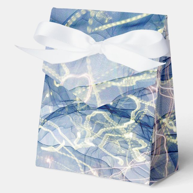 Marble Digital Modern Abstract Art Favour Box (Front)
