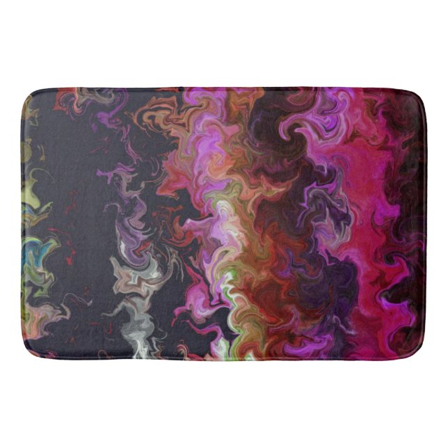 Marble Dreams By, JP's Artsy Ware Bath Mat (Front)