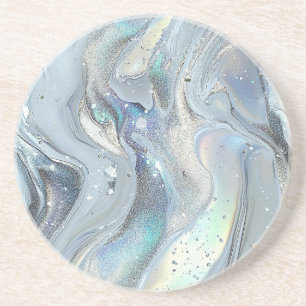 Marble Dreams in Blue Coaster