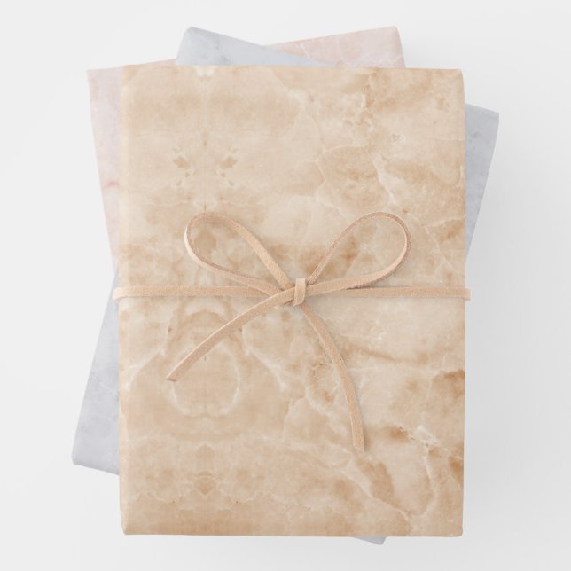 Marble effect Ceramic Wrapping Paper Sheet (In situ)