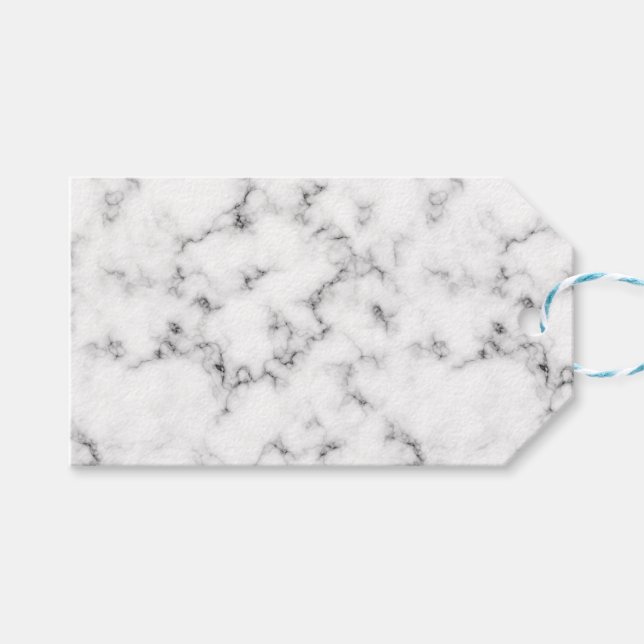 Marble effect gift tags (Front (Horizontal))