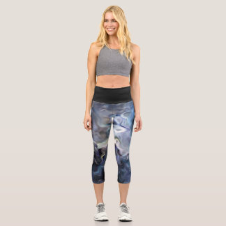Marble effect Leggings