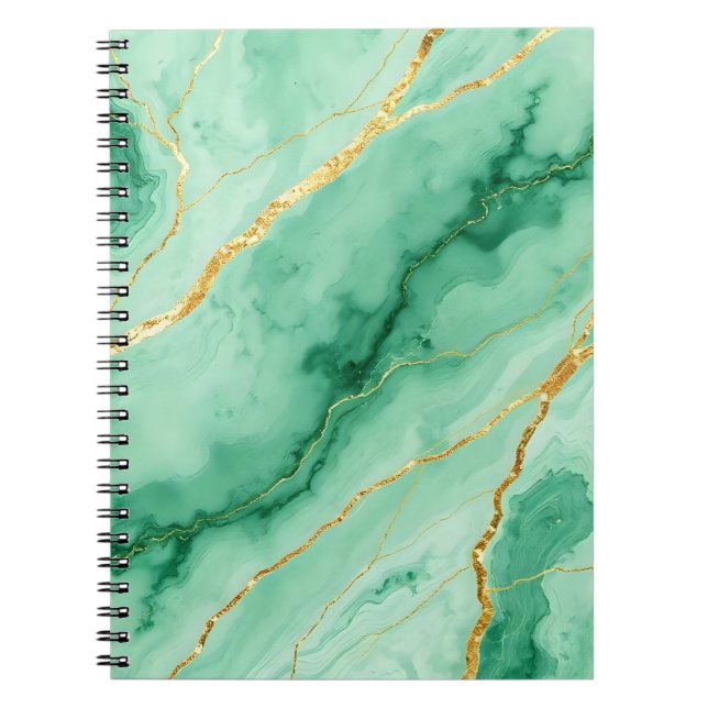marble effect notebook (Front)