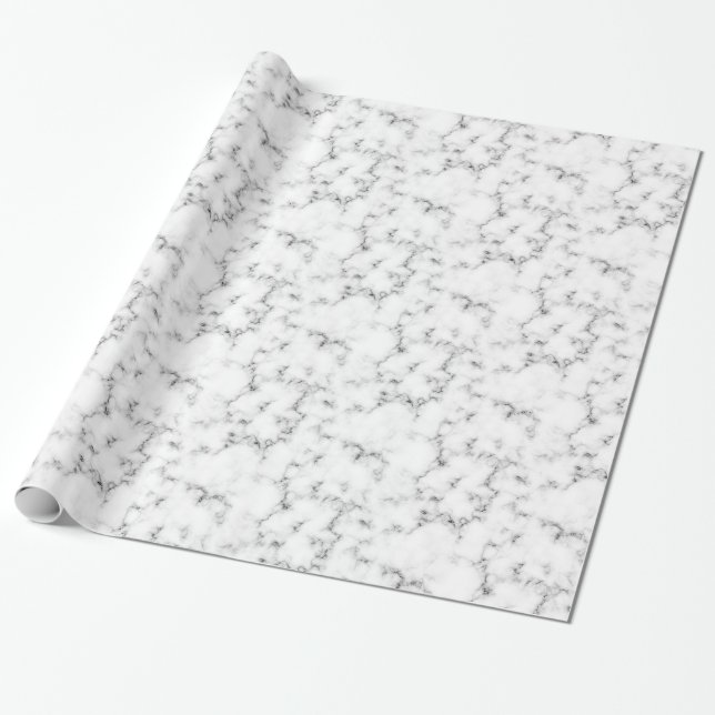 Marble effect wrapping paper (Unrolled)