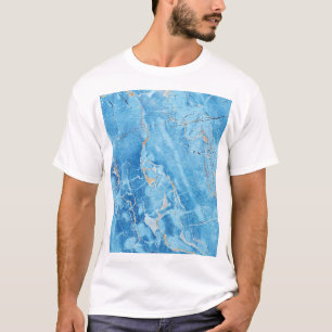 Marble Elegance: Natural Textured Surface. T-Shirt