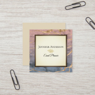 Marble Executive Square Business Card